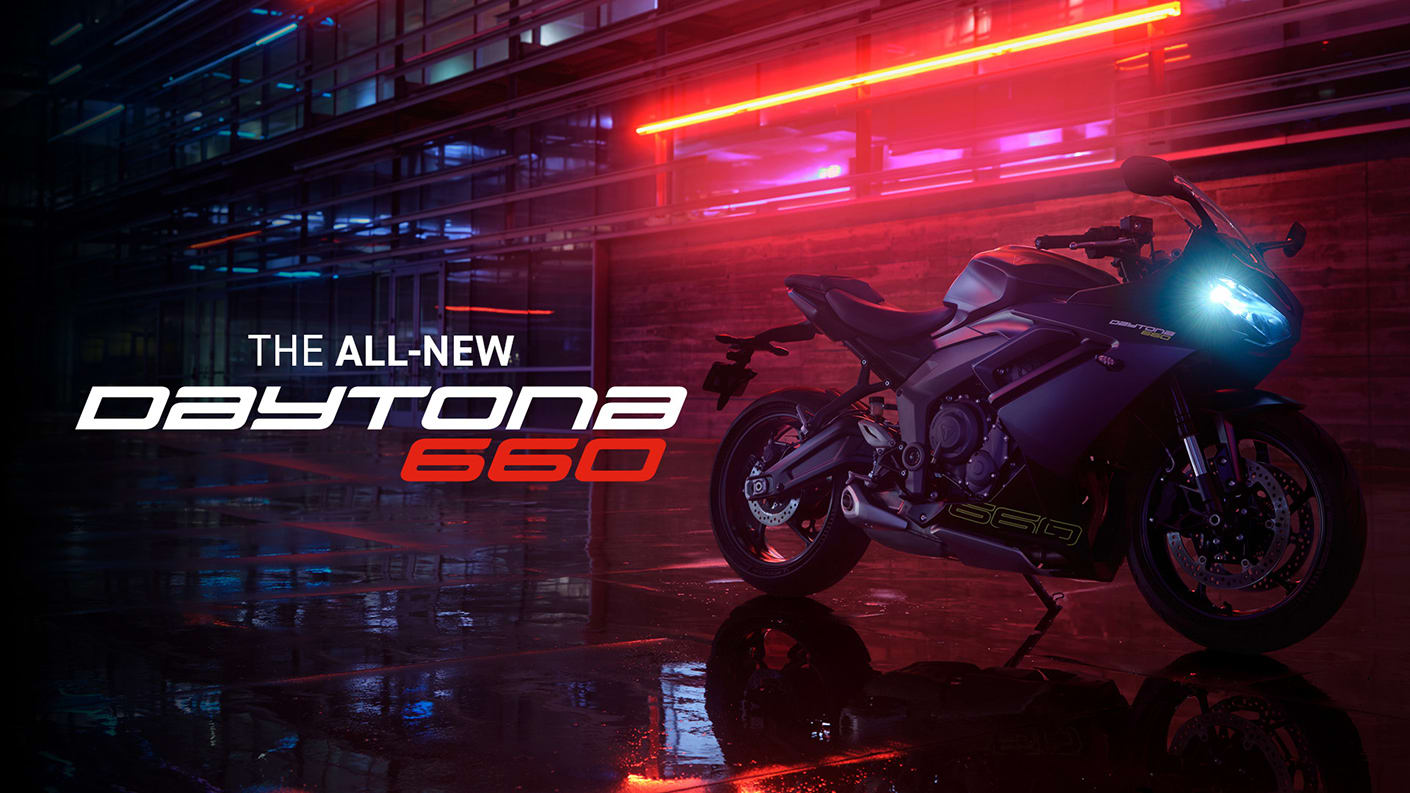 New triumph daytona outlet